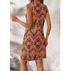 imageATHMILE Womens Summer Dresses V Neck Sleeveless Tank Sundresses Beach Vacation Casual Clothes with PocketsBoho Floral