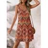 imageATHMILE Womens Summer Dresses V Neck Sleeveless Tank Sundresses Beach Vacation Casual Clothes with PocketsBoho Floral