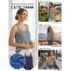 imageATHMILE Womens Tank Tops Sleeveless Summer Top Spaghetti Strap Spring Shirt Loose Fit Beach Vacation 2026 CasualGrey