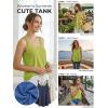 imageATHMILE Womens Tank Tops Sleeveless Summer Top Spaghetti Strap Spring Shirt Loose Fit Beach Vacation 2026 CasualLime Green