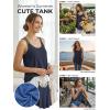imageATHMILE Womens Tank Tops Sleeveless Summer Top Spaghetti Strap Spring Shirt Loose Fit Beach Vacation 2026 CasualNavy