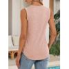 imageATHMILE Womens Tank Tops Summer Spring Sleeveless Casual Cute Basic Trendy Loose Flowy Beach Shirt Vacation Outfits 2026Pink