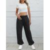 imageATHMILE Sweatpants Women Baggy Lounge Pants Workout Gym Active High Waisted Comfy Joggers for Women Fall Clothes 2026Black