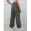 imageATHMILE Sweatpants Women Baggy Lounge Pants Workout Gym Active High Waisted Comfy Joggers for Women Fall Clothes 2026Dark Grey