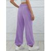 imageATHMILE Sweatpants Women Baggy Lounge Pants Workout Gym Active High Waisted Comfy Joggers for Women Fall Clothes 2026Light Purple
