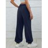 imageATHMILE Sweatpants Women Baggy Lounge Pants Workout Gym Active High Waisted Comfy Joggers for Women Fall Clothes 2026Navy Blue