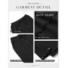 imageATHMILE Womens Baggy Wide Leg Pants Y2k Teen Girl Drawstring Track Pants Lounge Sweatpants Women 2026Black