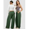imageATHMILE Womens Baggy Wide Leg Pants Y2k Teen Girl Drawstring Track Pants Lounge Sweatpants Women 2026Green