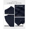 imageATHMILE Womens Baggy Wide Leg Pants Y2k Teen Girl Drawstring Track Pants Lounge Sweatpants Women 2026Navy