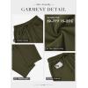imageATHMILE Barrel Sweatpants Women Fall Fashion Wide Leg Pants 2026 Baggy Lounge Comfy Flowy Sweat Pants with PocketsArmy Green