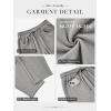 imageATHMILE Barrel Sweatpants Women Fall Fashion Wide Leg Pants 2026 Baggy Lounge Comfy Flowy Sweat Pants with PocketsGrey