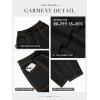 imageATHMILE Sweatpants Women 2026 Baggy PullOn Barrel Pants Wide Leg Lounge Drawstring Sweatpants with PocketsBlack