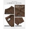 imageATHMILE Sweatpants Women 2026 Baggy PullOn Barrel Pants Wide Leg Lounge Drawstring Sweatpants with PocketsCoffee