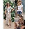 imageATHMILE T Shirts Short Sleeve V Neck Tees for Women Fashion Tops Trendy Lightweight Casual Summer Outfits Clothes 2026 BeachPaisley