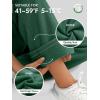 imageATHMILE Womens Sweatpants 2026 Fall Baggy Wide Leg Sweatpant Fleece Lined Straight Leg Sweat PantsDark Green